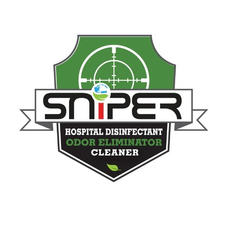 Sniper SNiPER Hospital Disinfectant, Odor Eliminator & All-Purpose Cleaner, 4oz Spray S-04-12